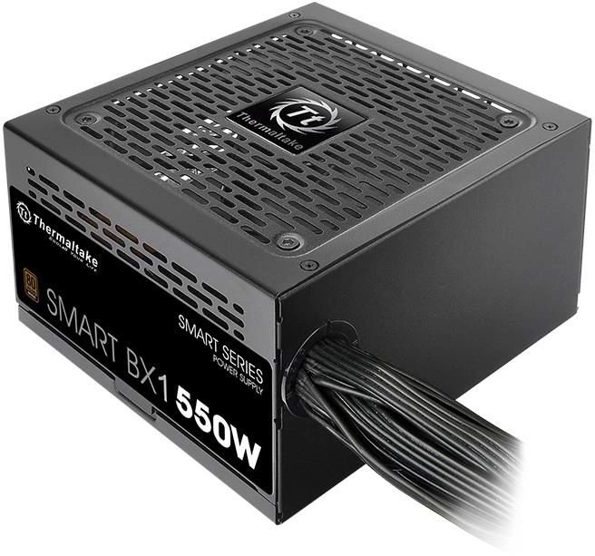 Блок питания Thermaltake Smart BX1 SE (PS-SPD-0550NNSAB-1) ATX 550W 80+ bronze (20+4pin) APFC 120mm fan color LED 6xSATA RTL