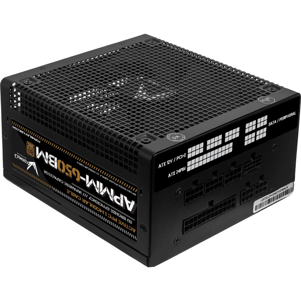 Блок питания Formula APMM-650BM, 650Вт, 140мм, черный, retail