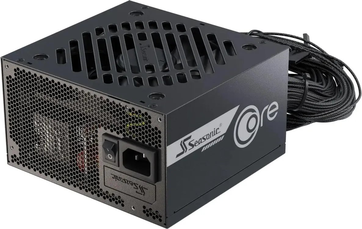 Блок питания Seasonic Core V2 GC-750 (srp-cgc751-a5a32sf), 750Вт, 80 Plus Gold, 120мм, черный, retail