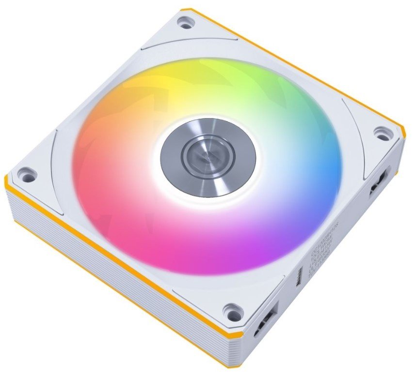 Вентилятор Lian Li Uni Fan CL Flex 120 Reverse Blade / 12RCL1F1W White (G9F.12RCL1F1W.R0) / 120x124x28мм (PWM, ARGB, 2100 об/мин (Max.), 30.8dBa)