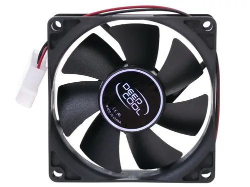 Вентилятор 80 мм Deepcool XFAN 80 Black (DP-FDC-XF80), 80x80x25mm, 1800rpm, up to 20.3 dBA, 21.8 CFM, molex, fluid dynamic bearing (FDB), 82g