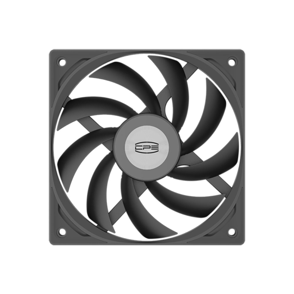 Кулер PcCooler F5 R12015 BK (120x120x15mm, 4-pin PWM, 68CFM, 35dBA, 2200RPM, Black)