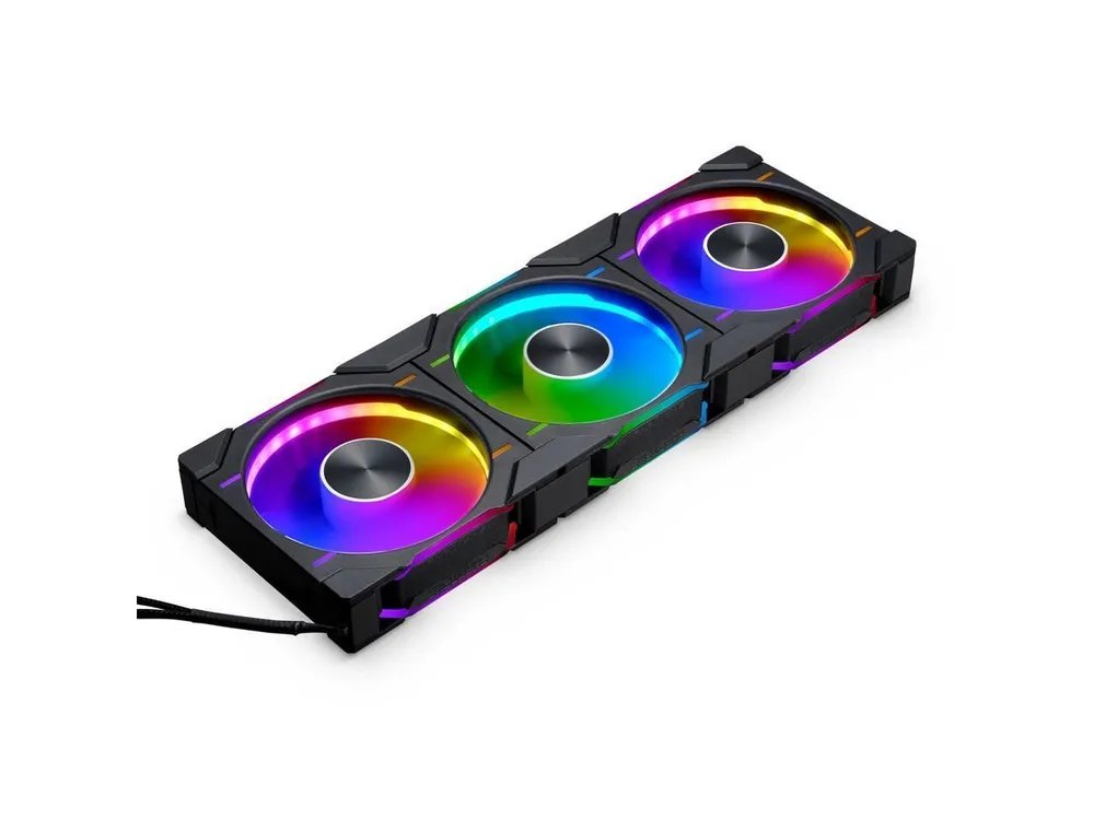 Комплект вентиляторов PHANTEKS D30 DRGB Black (PH-F120D30_DRGB_PWM_BK01_3P_RU) (3шт.) 120x120x30мм (PWM, 250-2000 об/мин, 30.2dBa)