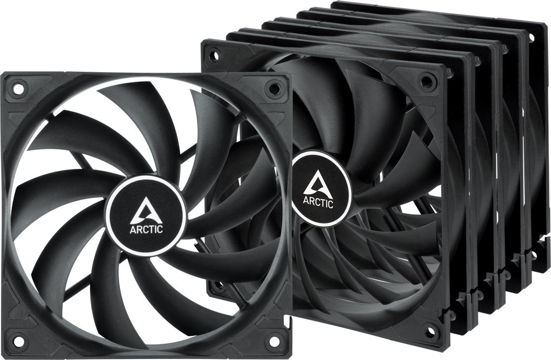 Вентилятор ARCTIC F12 Value pack Black (5pc) (ACFAN00248A)