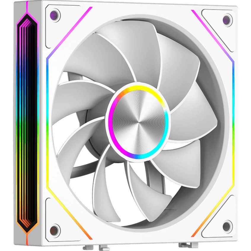 Вентилятор PcCooler F3 X120R WH Reverse ARGB (F3 X120R ARGB WH) 120х120x25 белый 4-pin 28.4дБ Ret