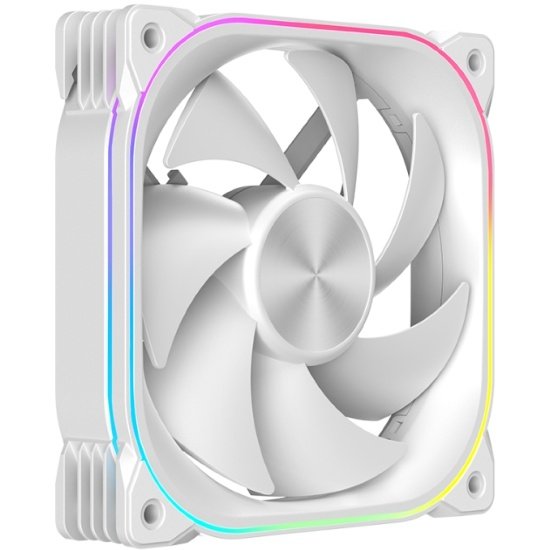 Вентилятор XASTRA FG120W ARGB single pack 120x120x25мм (ARGB, PWM, White) Color Box