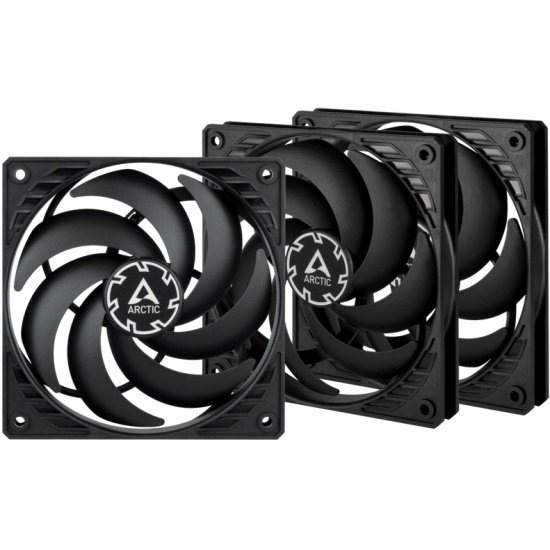 Вентилятор ARCTIC P12 Slim PWM PST (ACFAN00275A) -3 Pack