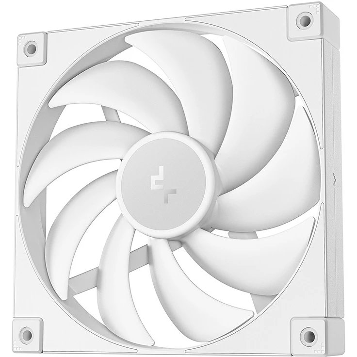 Вентилятор DEEPCOOL FD14 WH 140x140x25мм (PWM, белый, 400-1650об/мин) Color BOX