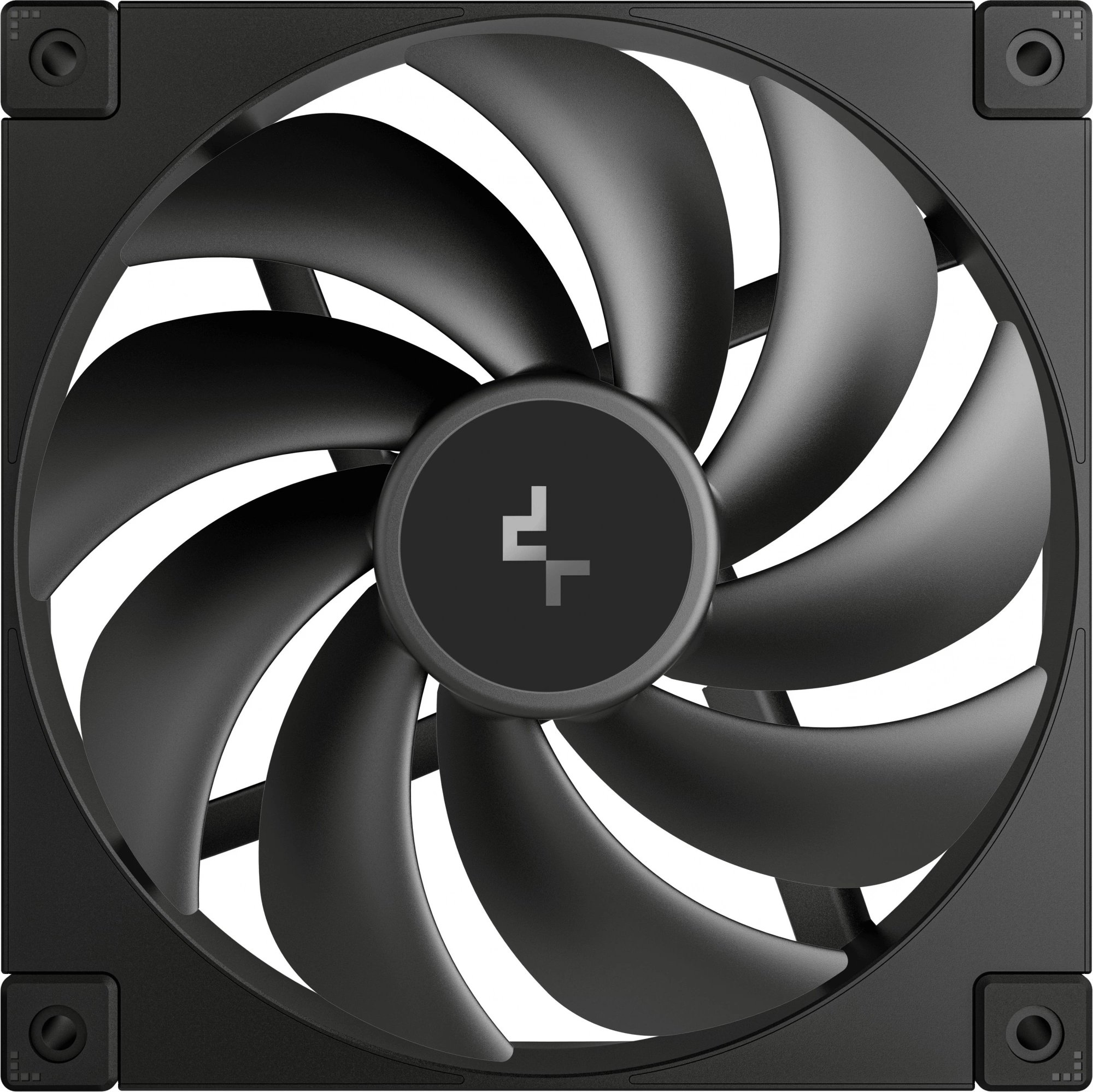 Вентилятор DEEPCOOL FD14 140x140x25мм (PWM, черный, 400-1650об/мин) Color BOX