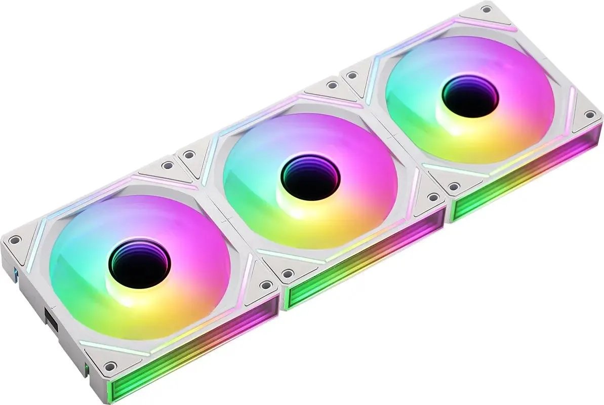 Вентилятор Formula Air Bridge WH, ARGB 120x120x25mm белый 4-pin + 3-pin 27.5dB Ret