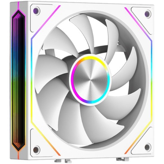 Вентилятор PcCooler F3 X120 WH ARGB (F3X120-WHAC012-GL) 120х120x25 белый 4-pin Ret