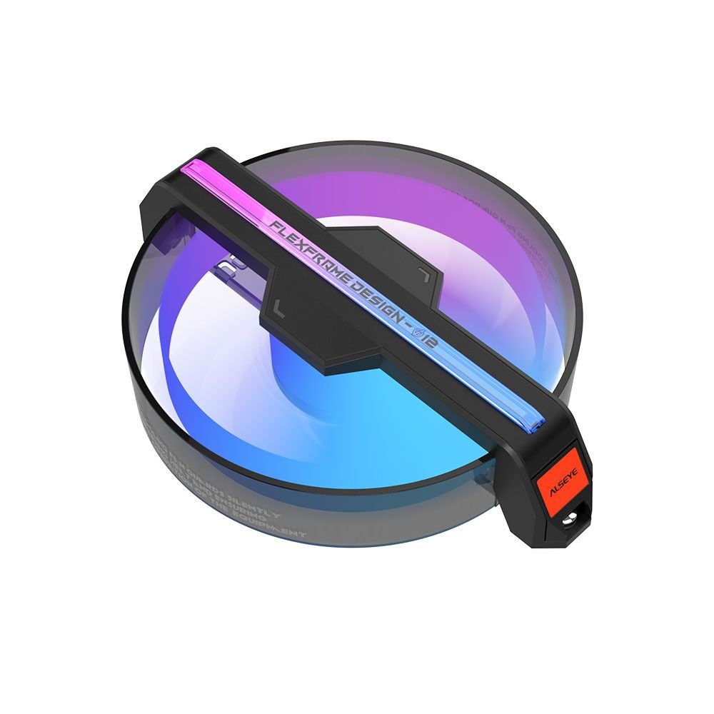 Вентилятор ALSEYE Φ12(DM12)-B (Clear Frame) (AS.04.10.0003)
