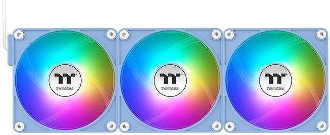 Вентилятор Thermaltake CT140 EX Sync Hydrangea ARGB синий (CL-F197-PL14BU-A) 4-pin 30.7dB Ret