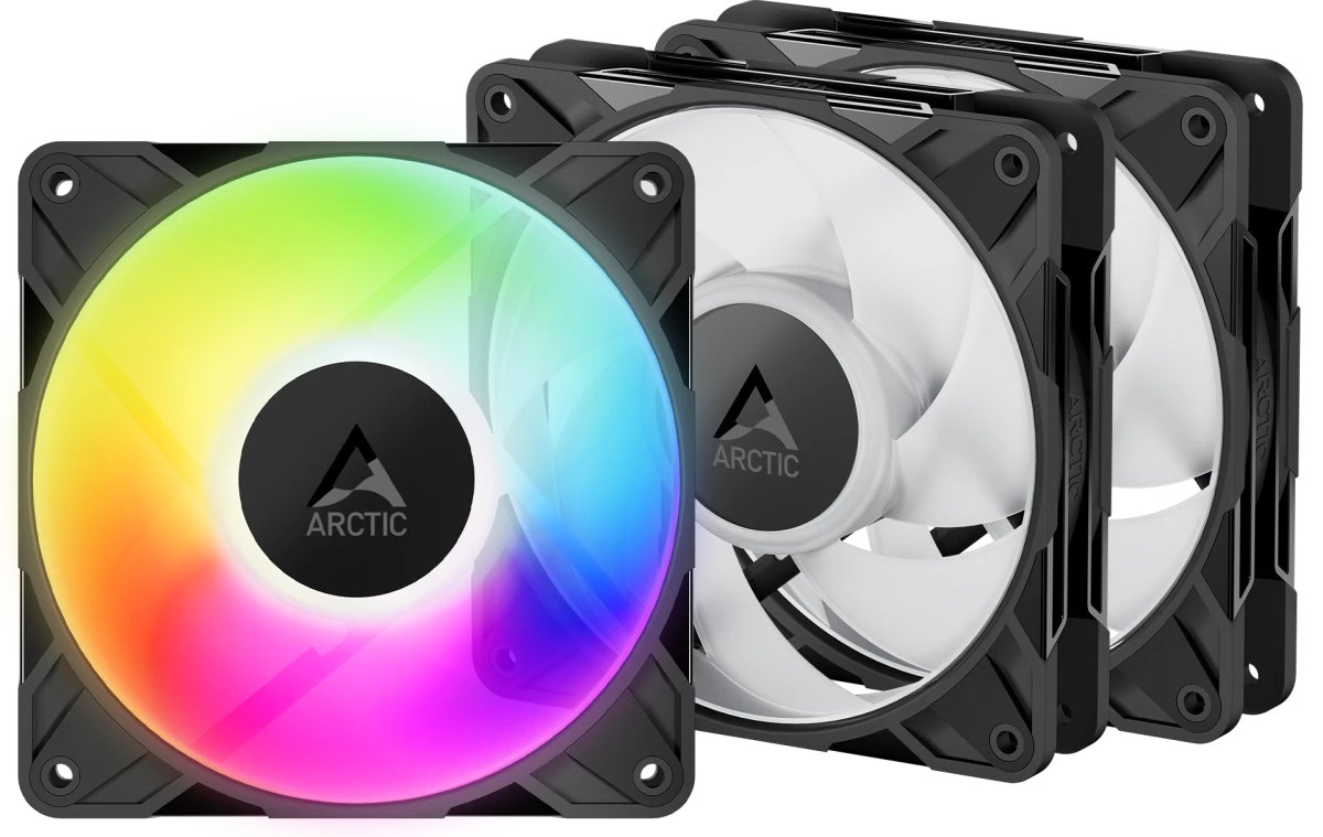 Вентилятор ARCTIC P12 Pro A-RGB LN - 3 Pack - retail (ACFAN00347A)
