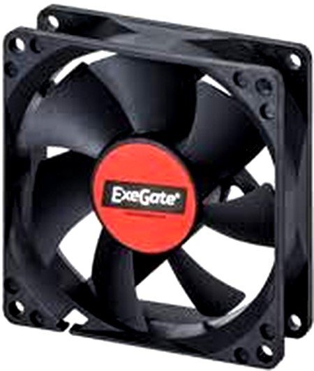 Вентилятор Exegate EX283373RU ExtraSilent ES08015S3P, 80x80x15