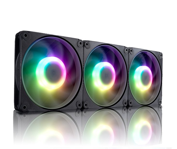 Вентилятор INWIN Mercury AM120S (6178903) fan with RGB controller (Triple pack)