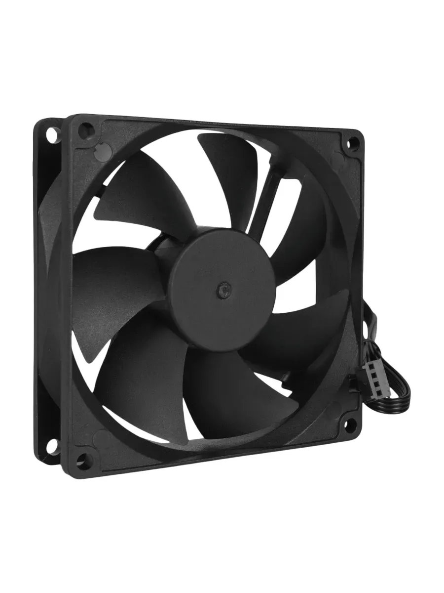 Кулер Foxline FL-F90, 90mm, 3pin connector Black