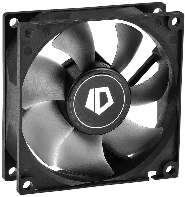 Вентилятор ID-Cooling NO-8025-SD (80мм, 21dB, 2000rpm, 3 pin) RTL