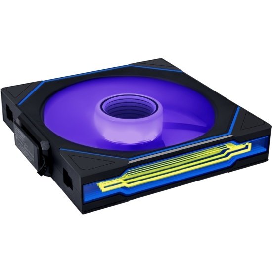 Вентилятор Lian Li UNI Fan SL-INF Wireless 140 Reverse Blade/14RSLIN1W1B Black/(G99.14RSLIN1W1B.R0) 140x140x25мм (PWM, ARGB, 1700 об/мин, 28,6dBa)