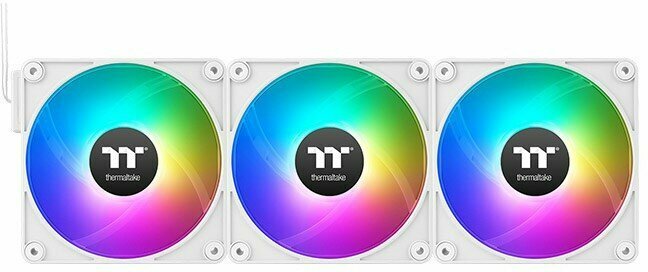 Вентилятор Thermaltake CT120 EX Sync ARGB белый (CL-F190-PL12SW-A) 4-pin 28.5dB Ret