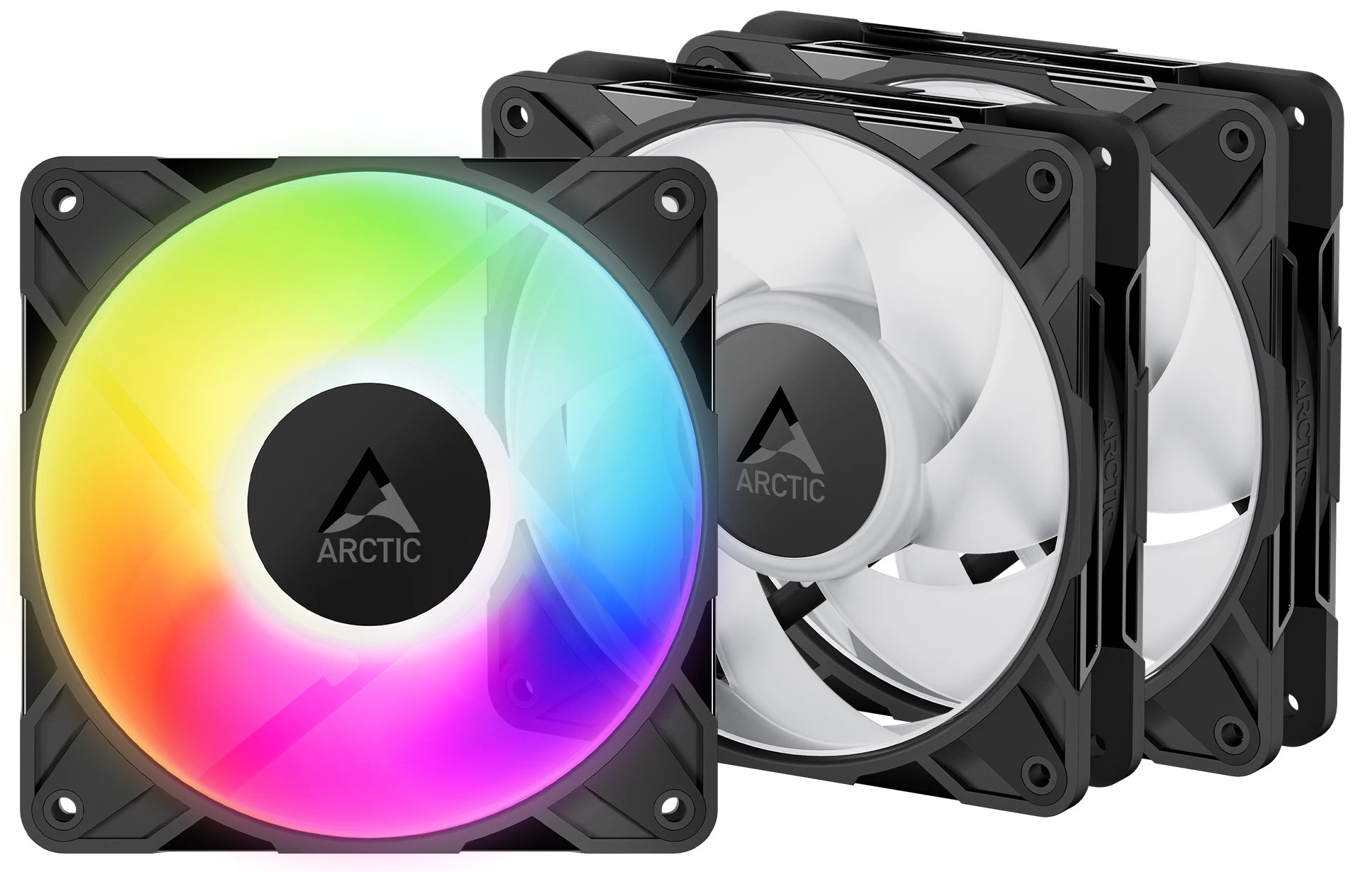 Вентилятор ARCTIC P12 Pro A-RGB - 3 Pack (ACFAN00310A) retail