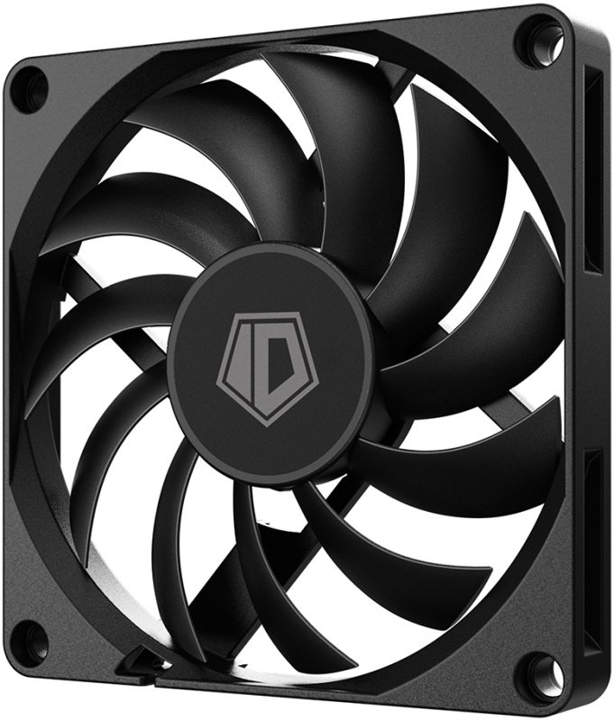 Вентилятор ID-COOLING NO-8010-PWM 80x80x10мм (PWM, 4pin, черный, 800-3000об/мин) BOX