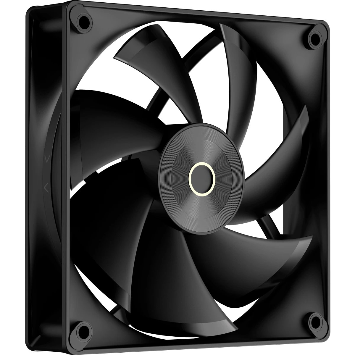 Вентилятор Ocypus Delta F12 BK, 120x120x25mm, 4-Pin PWM, 500-2000 RPM, 29 DBA Max, Hydro Bearing