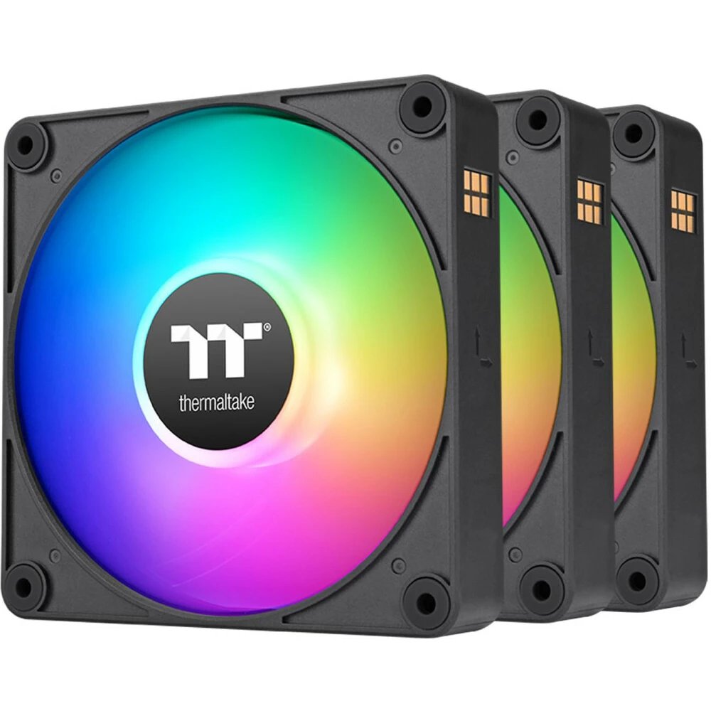 Вентилятор Thermaltake CT120 EX Sync ARGB черный (CL-F181-PL12SW-A) 4-pin 28.5dB Ret