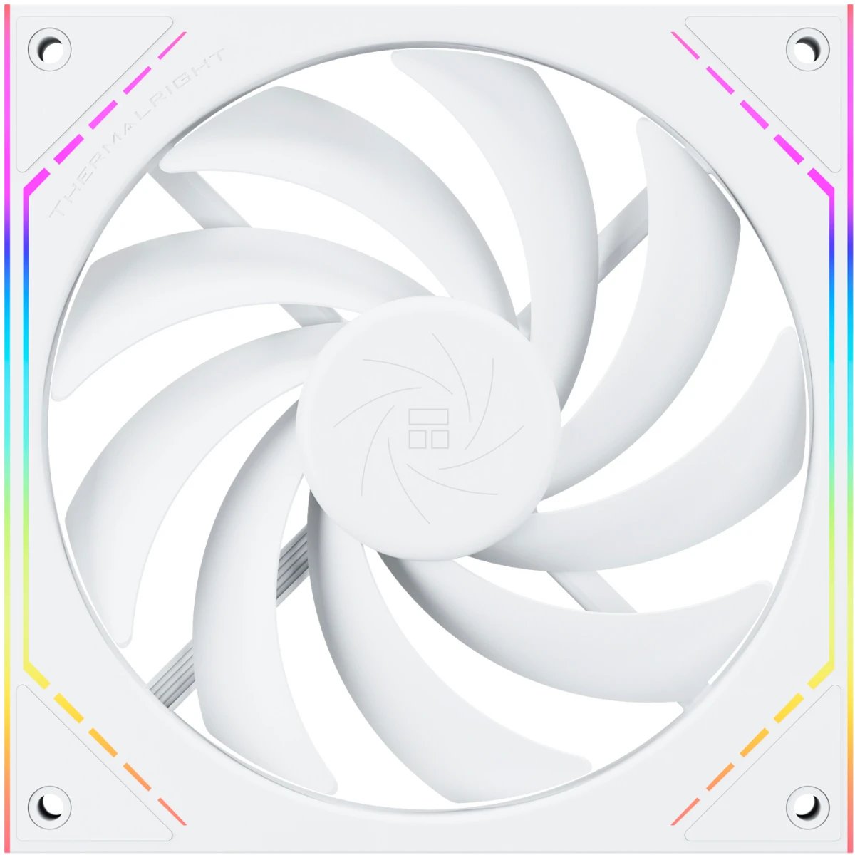 Кулер Thermalright TL-M14W (140x144x25mm, 4-pin PWM, ARGB, 88.75CFM, 23.7dBA, 1500RPM, White)