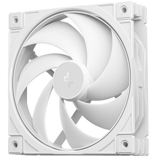 Вентилятор DEEPCOOL FD12 WH V2 120x120x25мм (PWM, белый, 500-2500об/мин) Color Box