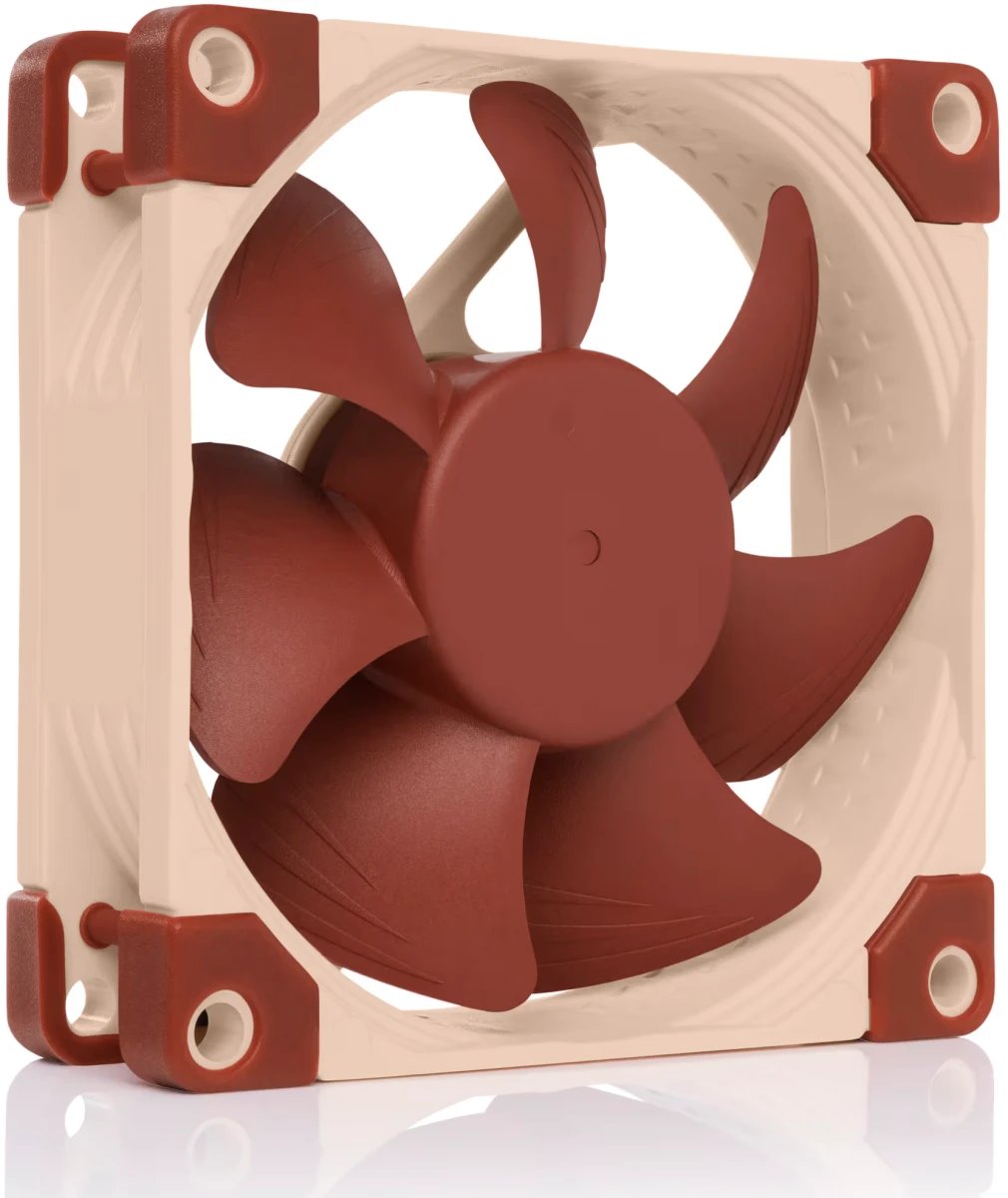 Кулер Noctua NF-A8 PWM chromax.black.swap (80x80x25mm, 4-pin 32.67CFM, 17.7dBA, 2200RPM, Black)
