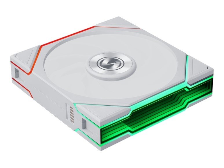 Вентилятор Lian Li Uni Fan TL Flex 120 Reverse Blade / 12RTL1F1W White (G9F.12RTL1F1W.R0) / 120x124x28мм (PWM, ARGB, 2300 об/мин (Max.), 34dBa)