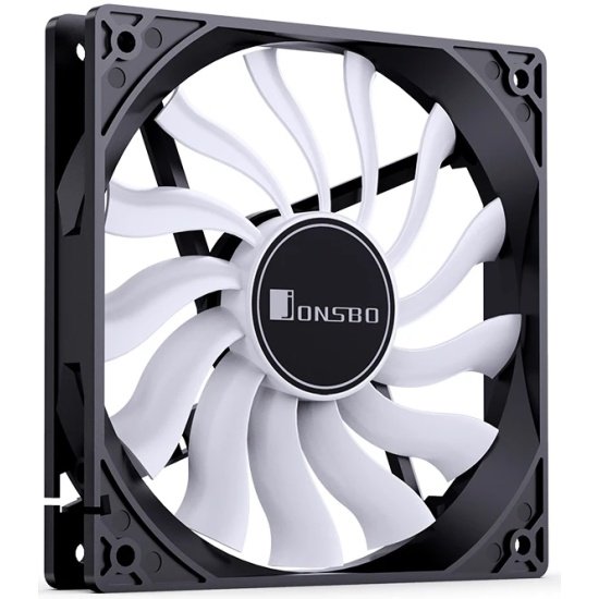 Вентилятор JONSBO 12020 Black 120х120х20мм (1100об/мин, черный) Retail