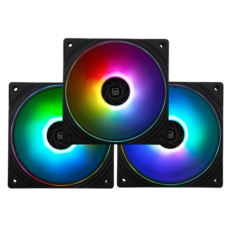 Комплект вентиляторов Thermalright TL-S12-S (Pack of 3) (TRTLS12S.3P) / ARGB / 120mm PWM