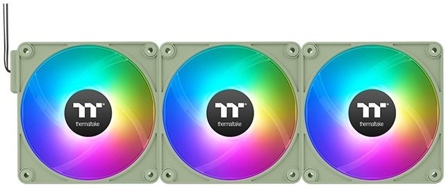 Вентилятор Thermaltake CT140 EX Sync Matcha ARGB зеленый (CL-F197-PL14MG-A) 4-pin 30.7dB Ret