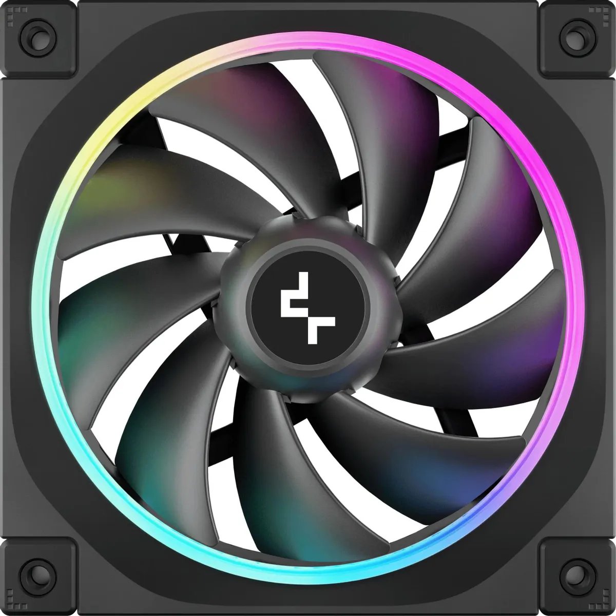 Вентилятор Deepcool FL12 (R-FL12-BKAPN1-G) ARGB 120х120x25 черный 4-pin Ret