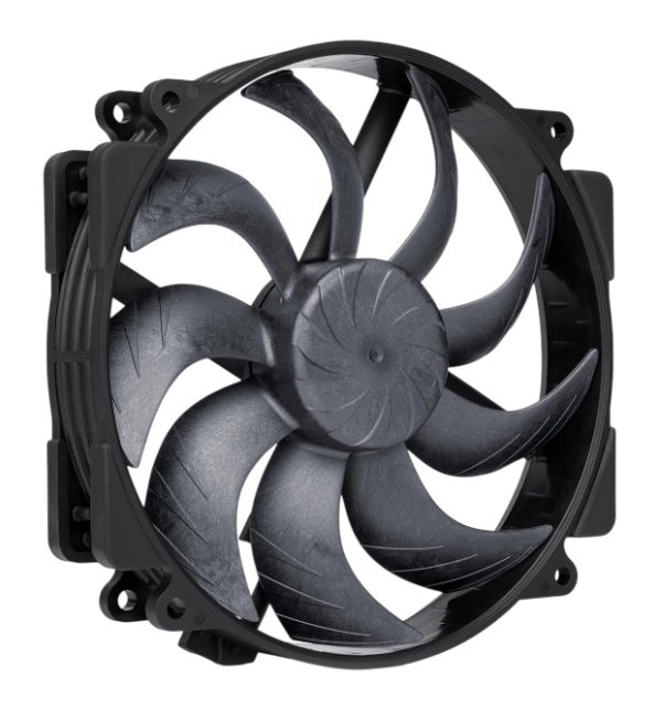 Кулер Noctua NF-A14X25r G2 PWM chromax.black.swap (140x140x25mm, 4-pin 91.58CFM, 24.8dBA, 1500RPM, Black)