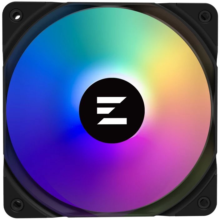 Вентилятор Zalman ZM-AF120 ARGB черный 4-pin 29.7dB 160gr Ret
