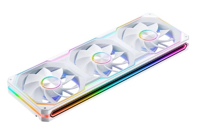 Вентилятор JONSBO XA-360WR (3 in 1) 362х123х28мм REVERSE (PWM, ARGB LED, 700-1800об/мин, белый) Retail
