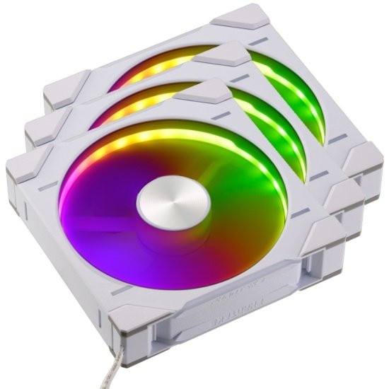 Комплект вентиляторов PHANTEKS D30 DRGB White (PH-F140D30_DRGB_PWM_WT01_3P_RU) (3шт.) 140x140x30мм (PWM, 250-1800 об/мин, 29.5dBa)