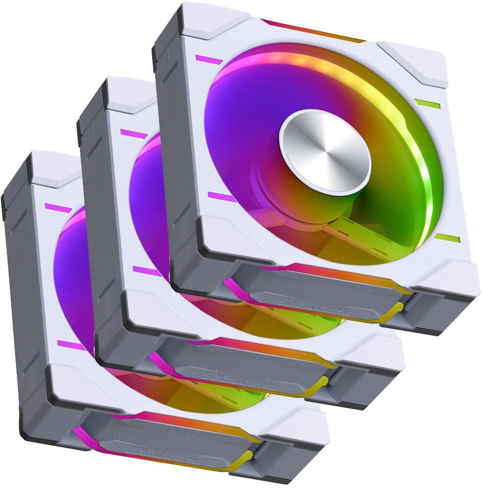 Комплект вентиляторов PHANTEKS D30 DRGB White (PH-F120D30_DRGB_PWM_WT01_3P_RU) (3шт.) 120x120x30мм (PWM, 250-2000 об/мин, 30.2dBa)