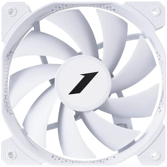 Вентилятор 1STPLAYER F White (F-WH-3P) / 120mm 3pin 12V 1100rpm 35.00cfm 23.00dBA / Bulk