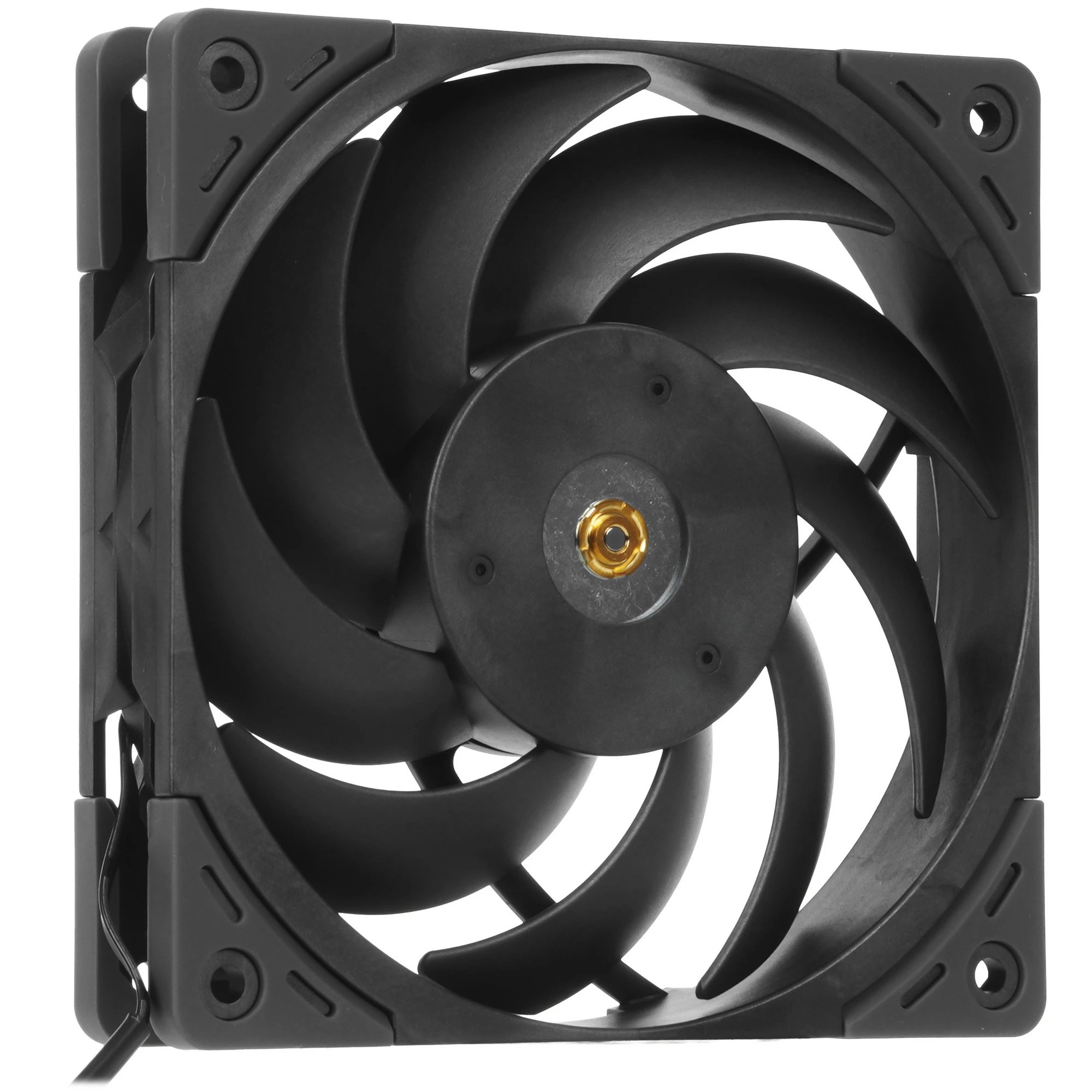 Кулер Scythe Grand Tornado 120 Black (GT1225FD20-P) (120x120x26mm, 4-pin PWM, 63.25CFM, 23.37dBA, 2000RPM)
