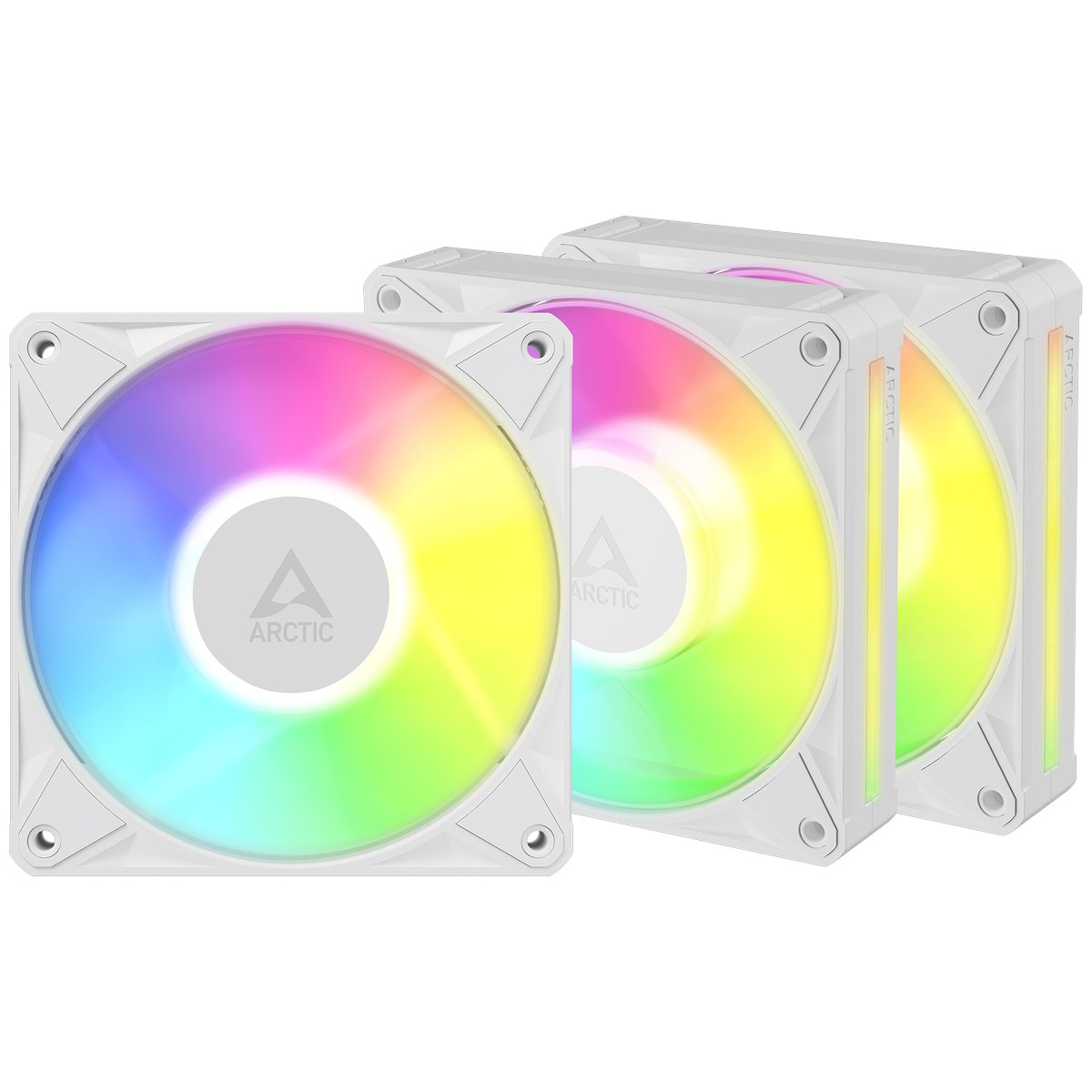 Вентилятор ARCTIC BioniX P12 A-RGB (White) - 3 Pack (ACFAN00338A)