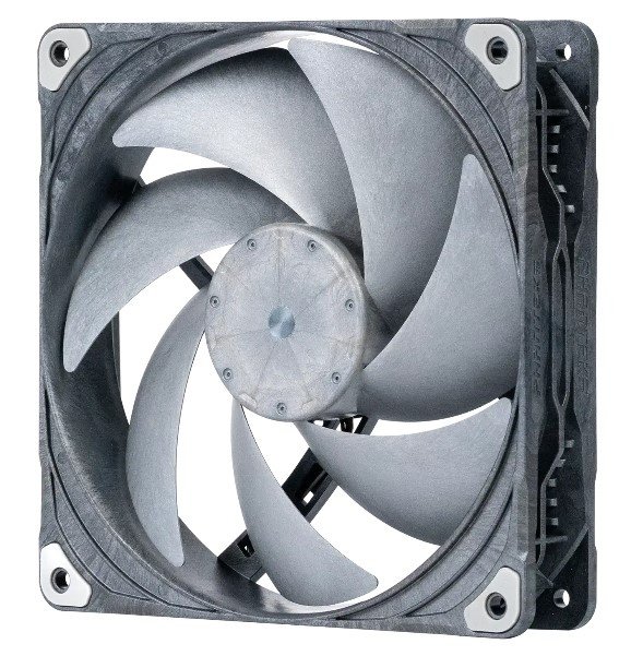 Вентилятор PHANTEKS PH-F140T30 Black-Gray (PH-F140T30_BG) 140x140x30мм (PWM, 0-2500 об/мин, 0-44,3dBa )