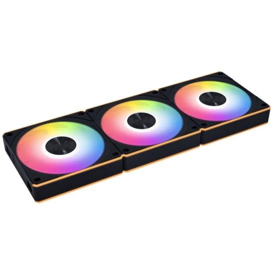 Комплект вентиляторов (3шт.) Lian Li UNI Fan CL Wireless 120 Reverse Blade (G99.12RCL1W3B.R0) / 12RCL1W3B Black / 120x124x28мм
