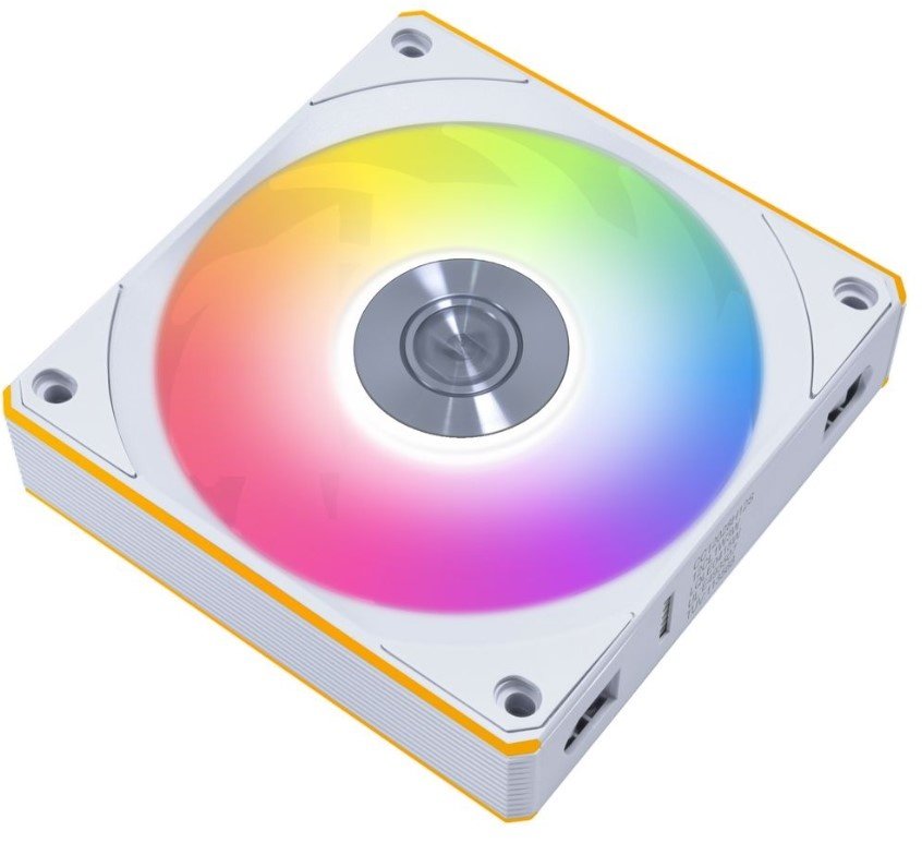 Вентилятор Lian Li Uni Fan CL Flex 120 / 12CL1F1W White (G9F.12CL1F1W.R0) / 120x124x28мм (PWM, ARGB, 2150 об/мин (Max.), 29.8dBa)
