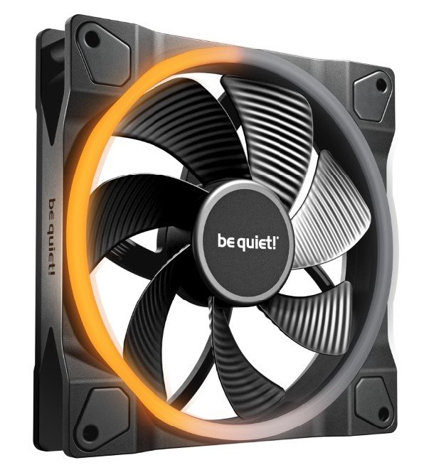 Вентилятор реверсный be quiet! Light Wings 140mm PWM Reverse (BL134) черный
