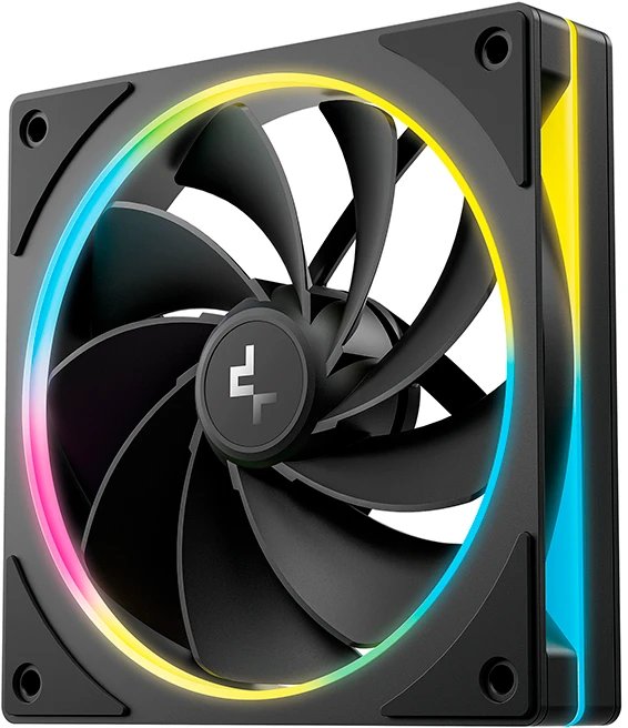 Вентилятор Deepcool FL12R SE Reverse (R-FL12RSE-BKAPN1-G) ARGB 120х120x25 черный 4-pin 25.79дБ Ret