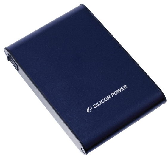 HDD ext 2.5" 1.0TB USB3.0 Silicon Power Armor A80, алюминий, ударопорчный IPX7, синий (SP010TBPHDA80S3B)